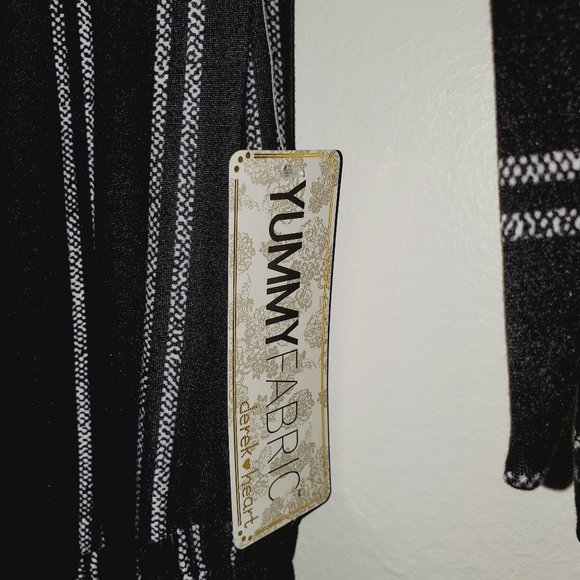 NEW Derek Heart Off Shoulder Tie Sleeve Jumper 0147 - Picture 9 of 11